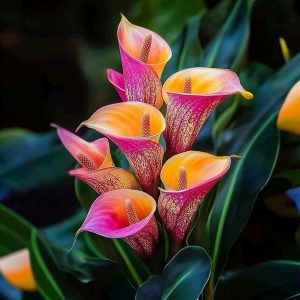 Калла Оникс купить по цене от 450р. в интернет-магазине «Посадика» с доставкой почтой в в Эртилье и по всей России – [изображение №1].