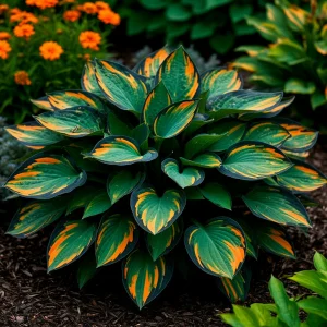 Хоста Бархатный Полог купить по цене от 560р. в интернет-магазине «Посадика» с доставкой почтой в в Эртилье и по всей России – [изображение №1].